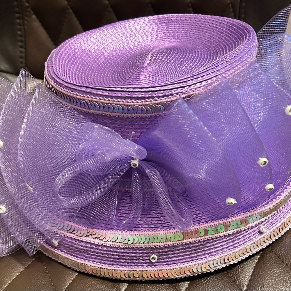 Elegant Purple Women's Hat